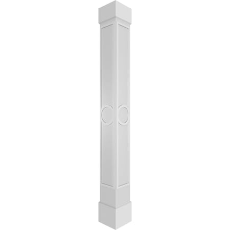 Craftsman Classic Square Non-Tapered Arts & Crafts Fretwork Column